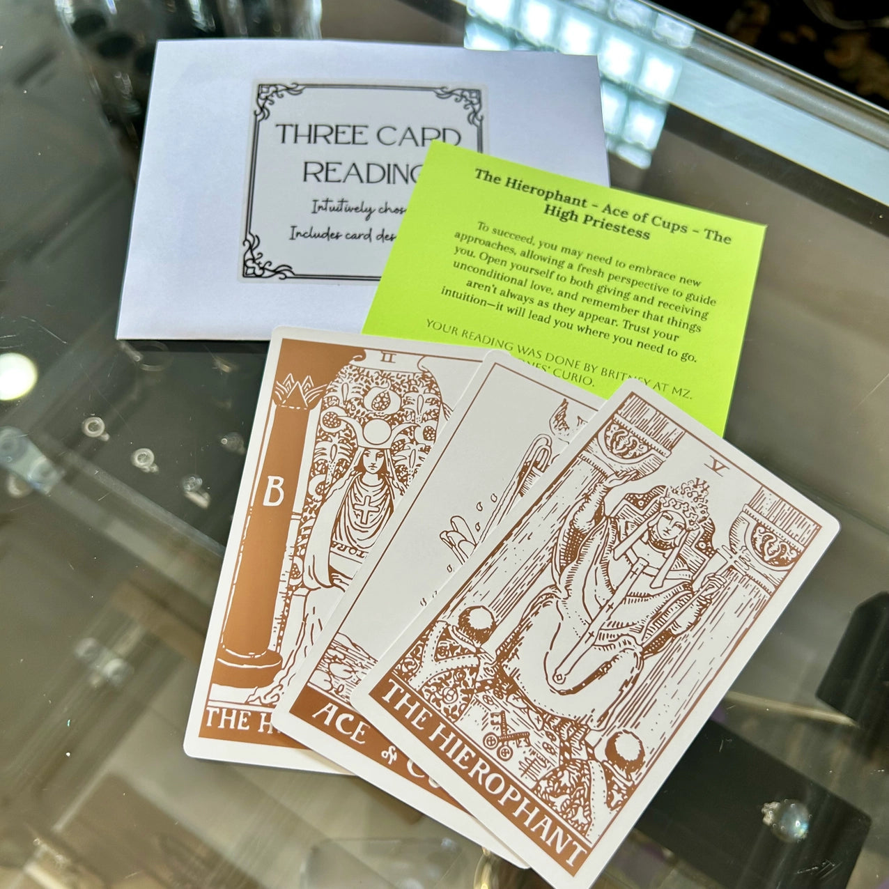 Tarot Three Card Reading