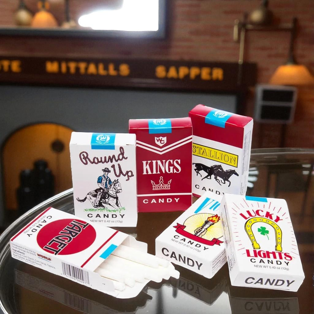Candy Cigarettes – Nostalgic Retro Candy Sticks (1 Pack)