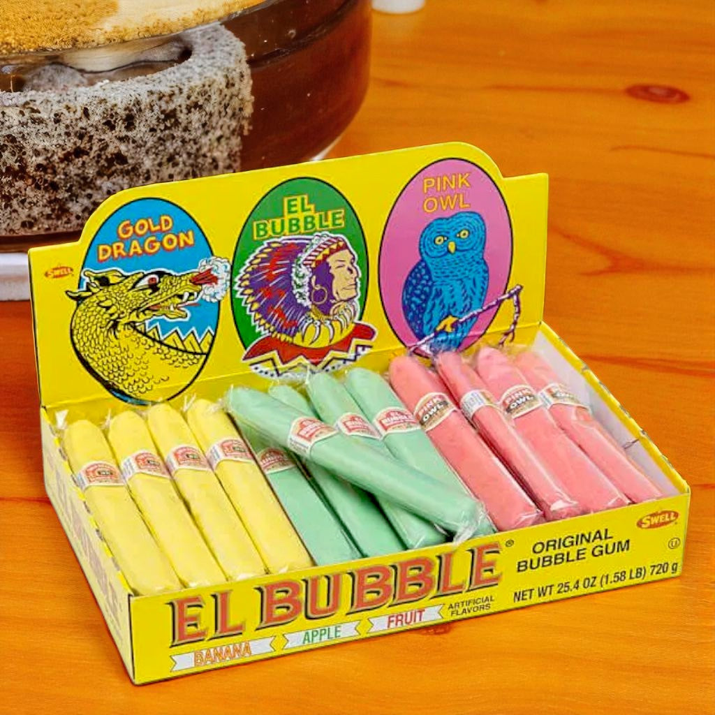 Candy Bubblegum Cigars – Nostalgic Fruit-Flavored Celebration Candy (Sold Per Cigar)