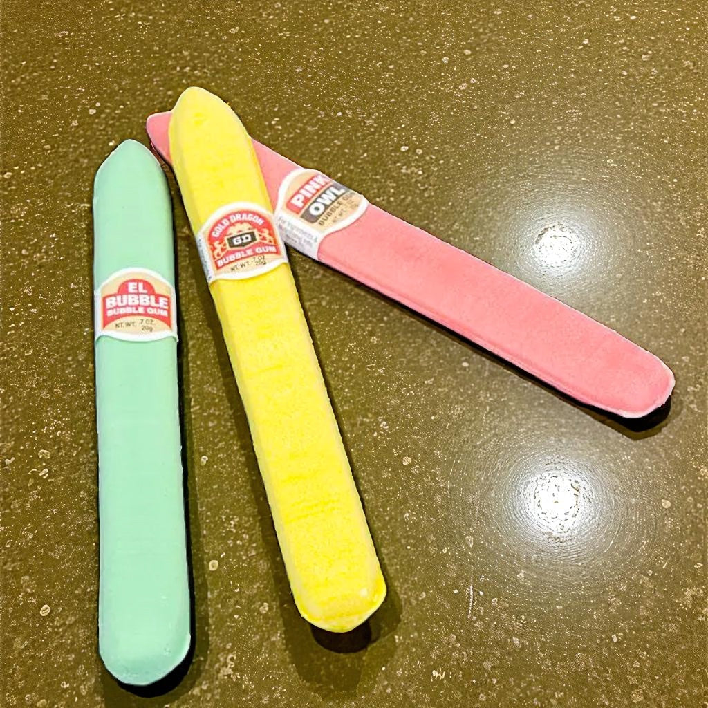 Candy Bubblegum Cigars – Nostalgic Fruit-Flavored Celebration Candy (Sold Per Cigar)