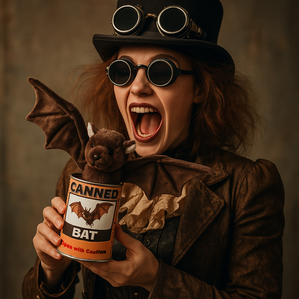 Canned Bat – Wild Plush Bat Collectible in a Can (Eco-Friendly & Educational)