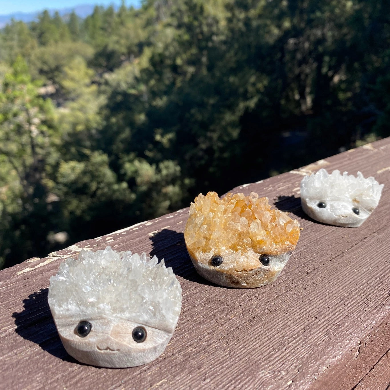 Sparkle Geode Buddy & Crystal Cluster Rock Friends