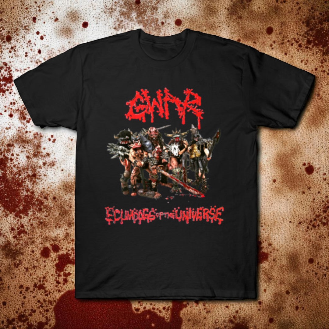 GWAR “Scumdogs of the Universe” T-Shirt – Vintage Heavy Metal Graphic Tee