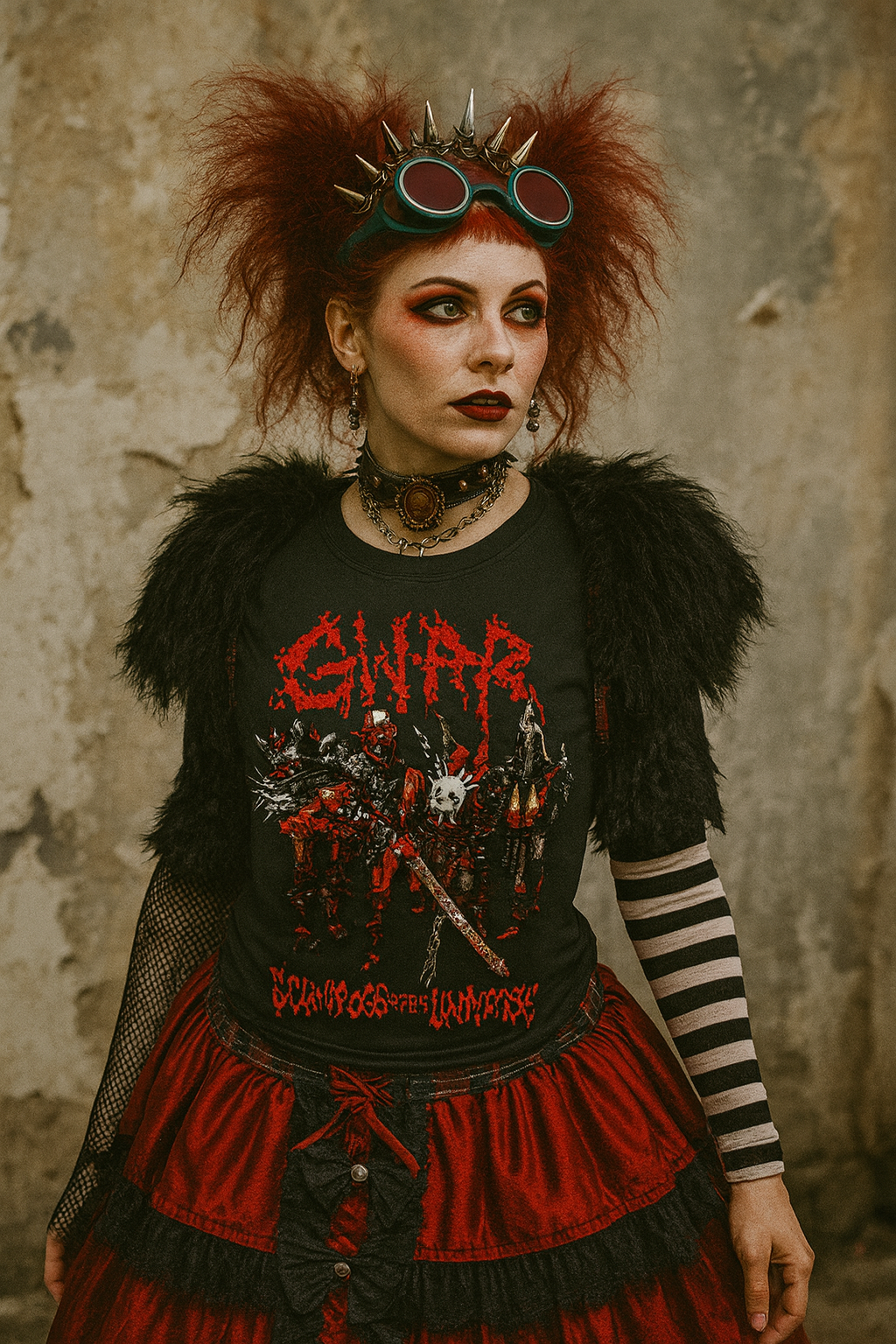 GWAR “Scumdogs of the Universe” T-Shirt – Vintage Heavy Metal Graphic Tee