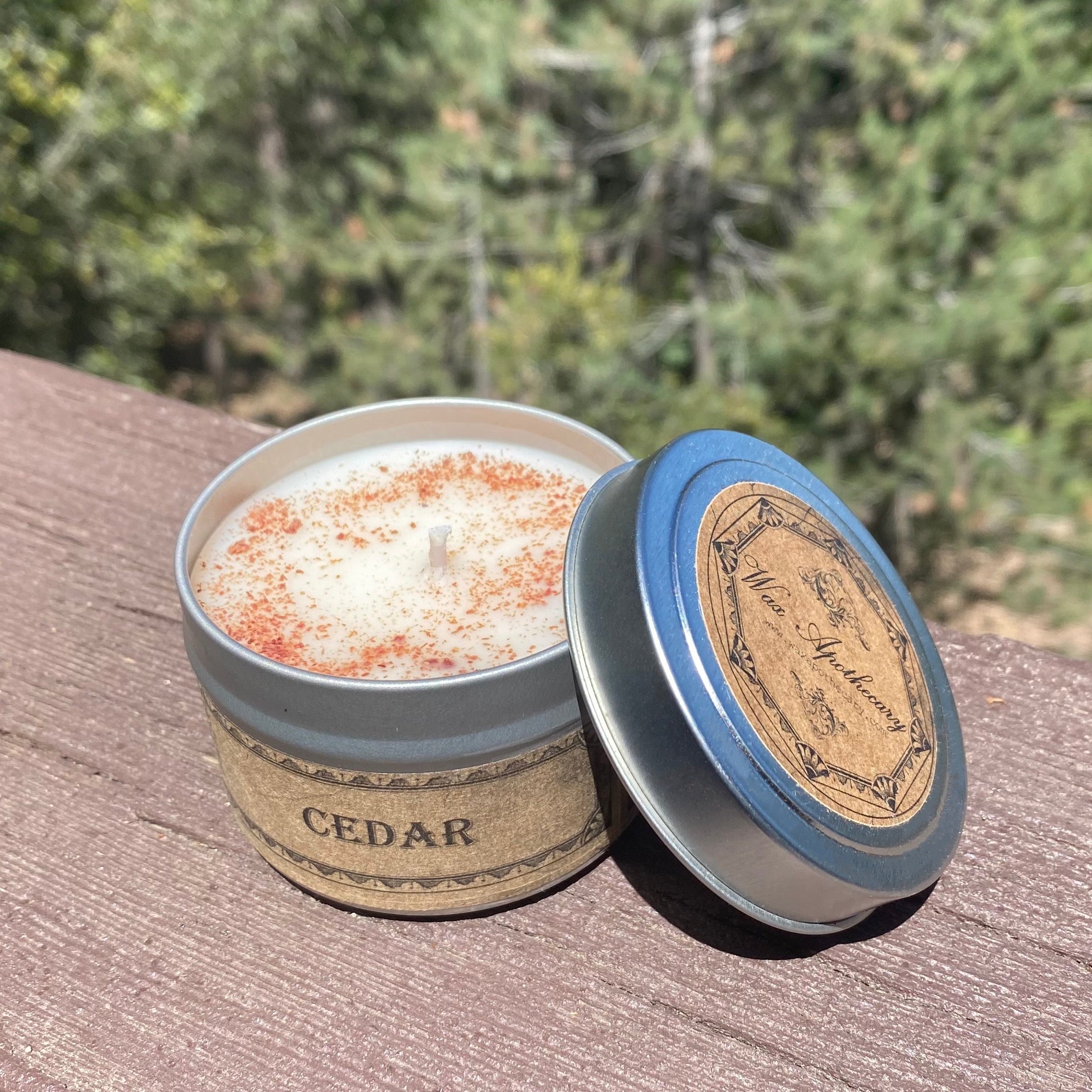 Cedar Botanical Candle Travel Tin
