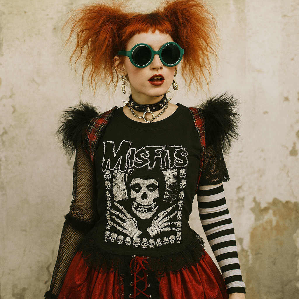 Misfits “I Want Your Skulls” T-Shirt – Classic Horror Punk Band Tee