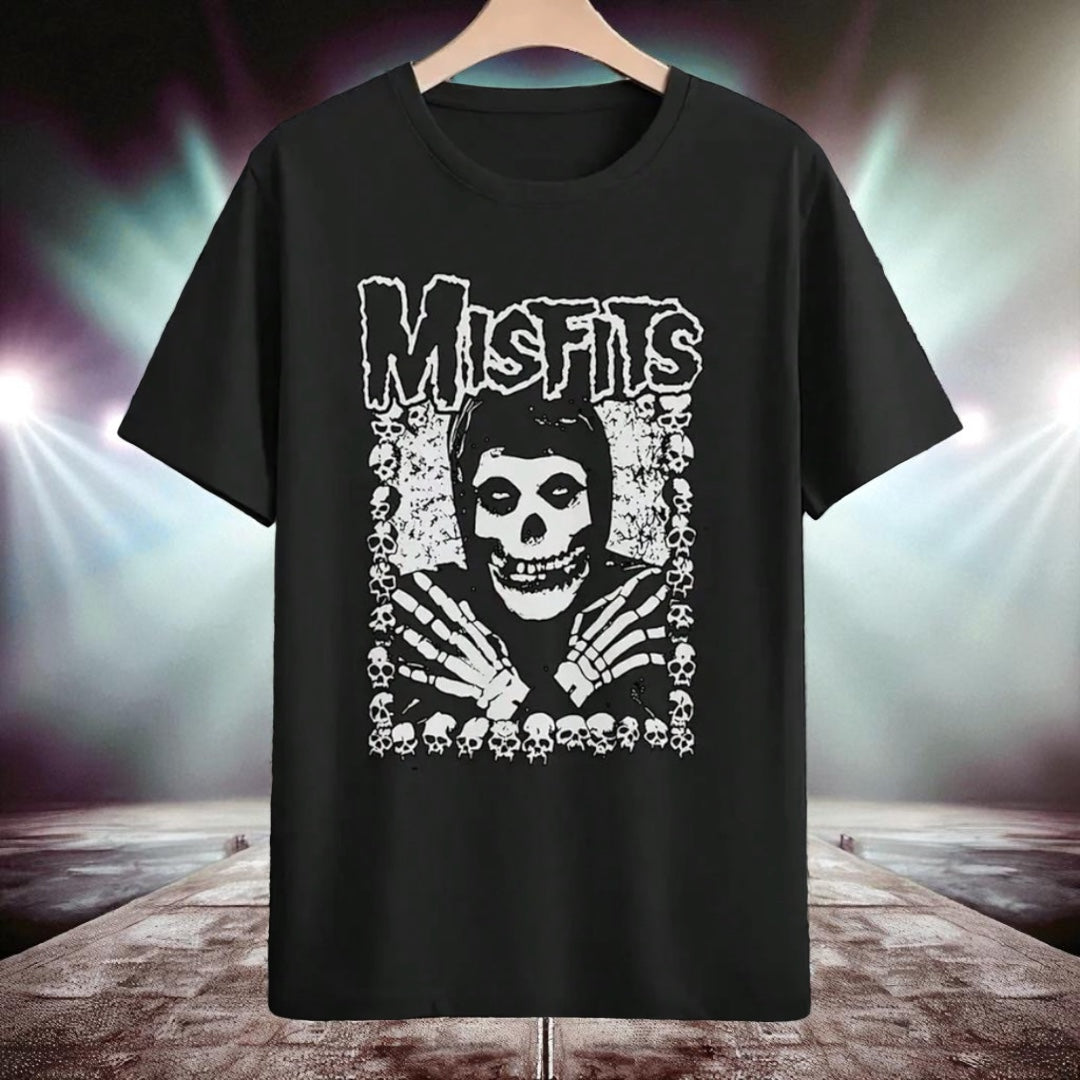 Misfits “I Want Your Skulls” T-Shirt – Classic Horror Punk Band Tee