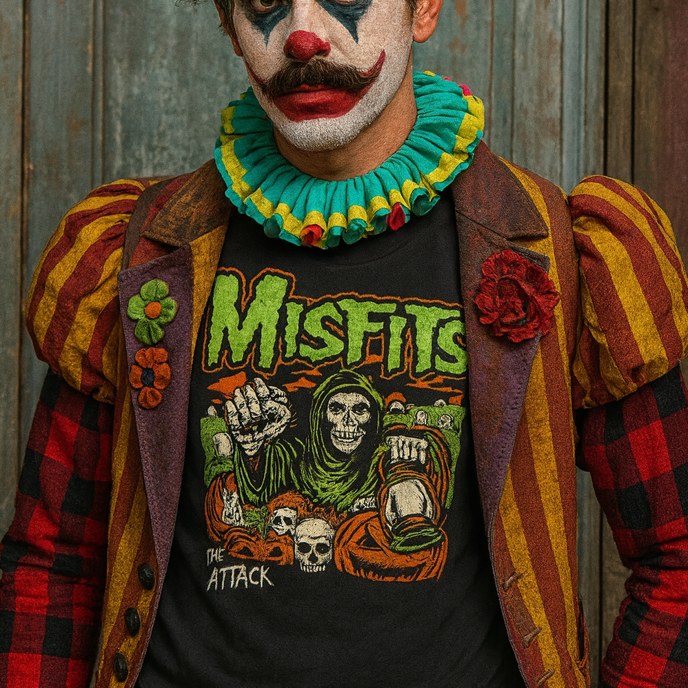 Misfits “The Attack” T-Shirt – Horror Punk Band Graphic Tee