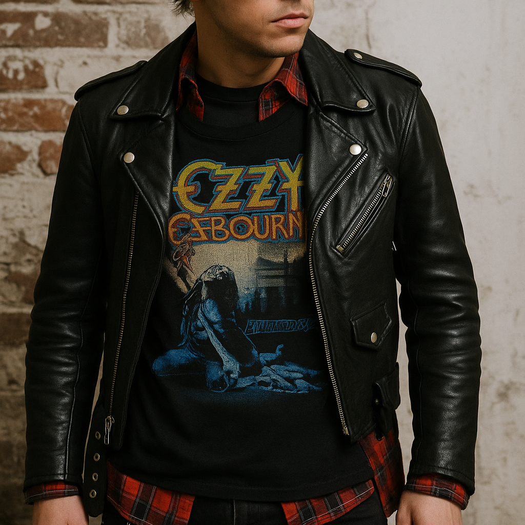Ozzy Osbourne “Blizzard of Ozz” T-Shirt – Classic Heavy Metal Album Tee