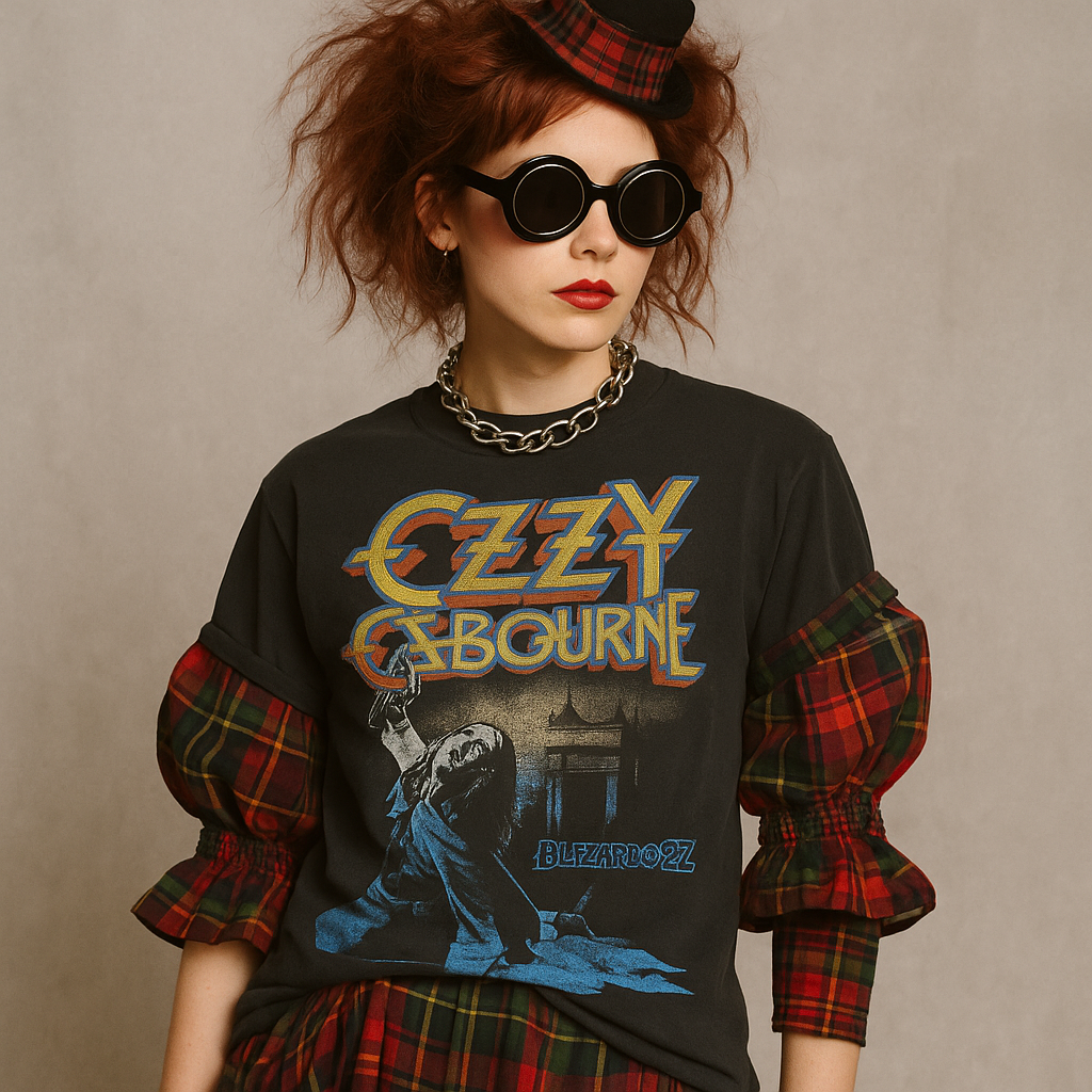 Ozzy Osbourne “Blizzard of Ozz” T-Shirt – Classic Heavy Metal Album Tee