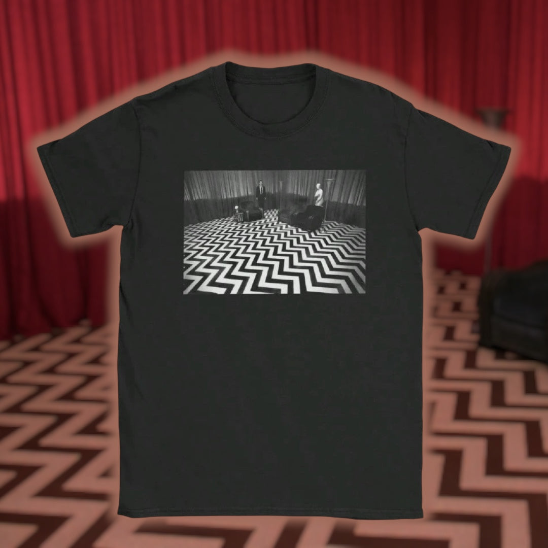 Twin Peaks Red Room T-Shirt – The Black Lodge “Waiting Room” Graphic Tee