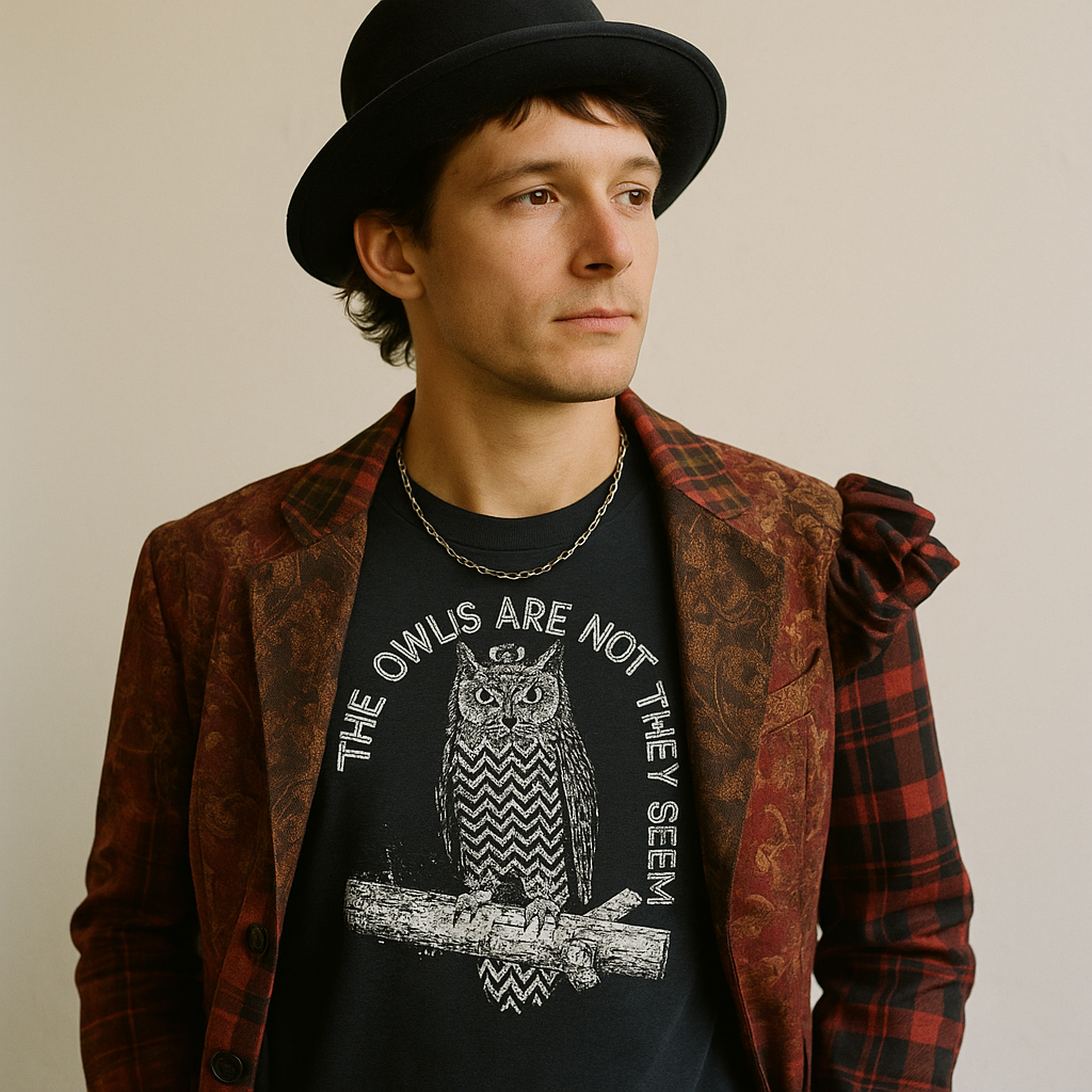 Twin Peaks Owl T-Shirt – “The Owls Are Not What They Seem” Graphic Tee