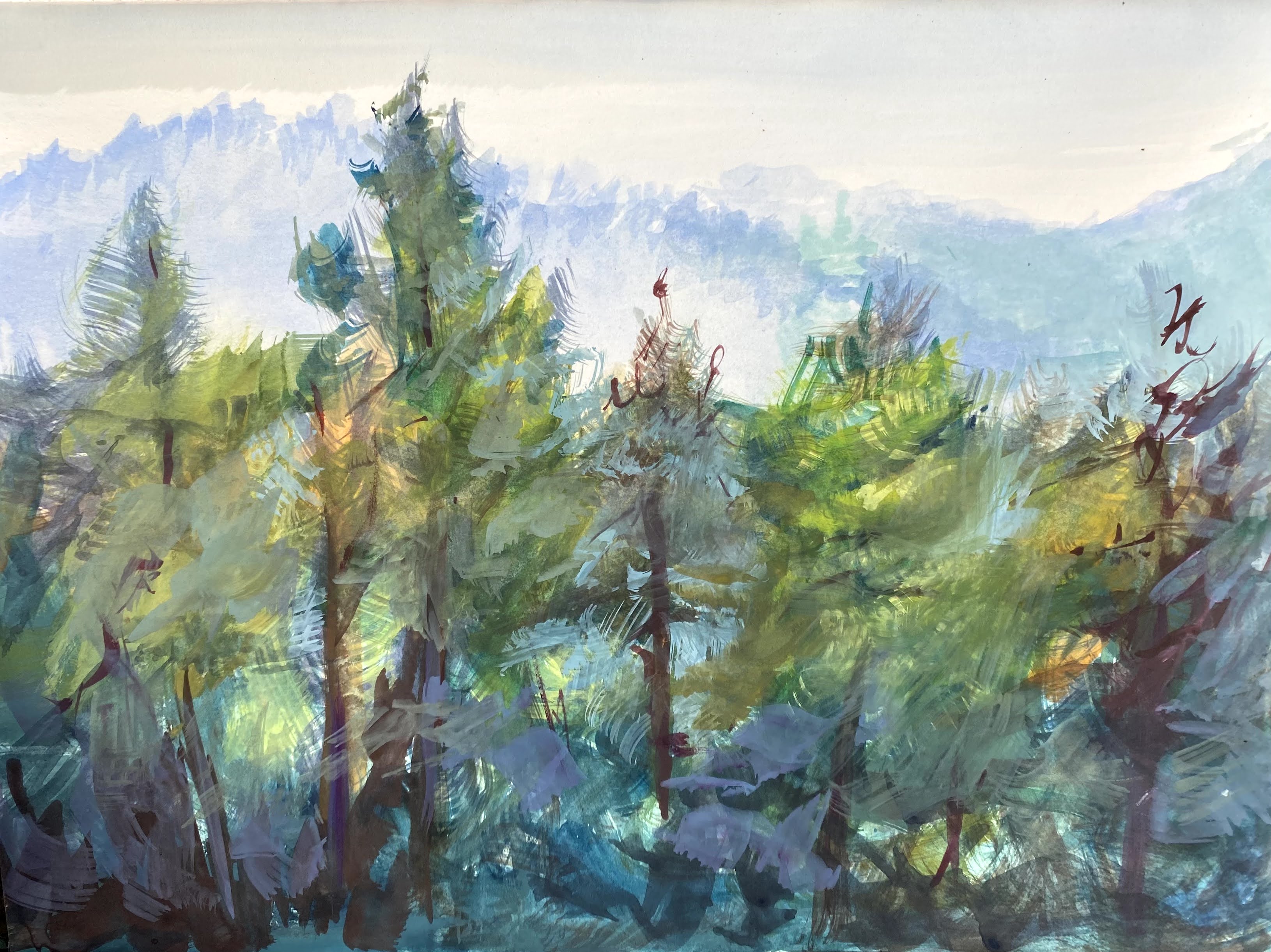 Greeting Card, Pine Cove Pines