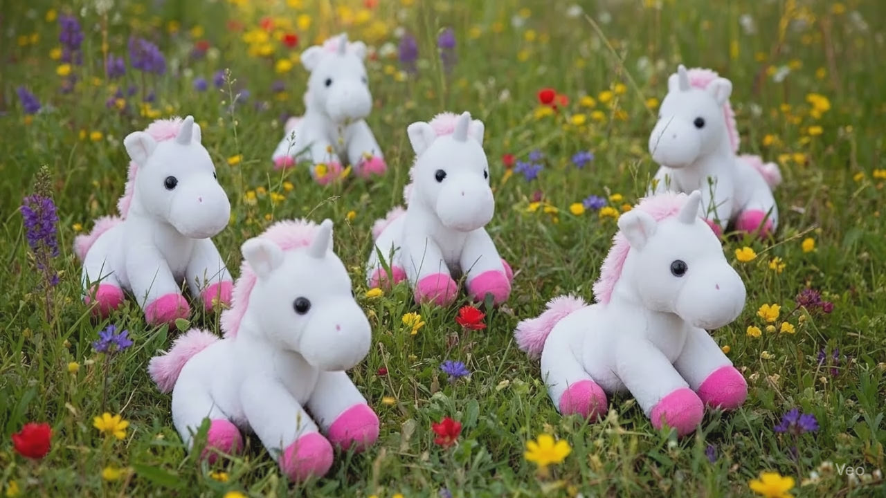 Canned Unicorn – Whimsical Idyllwild Forest Myth Plush Collectible in a Can (White)