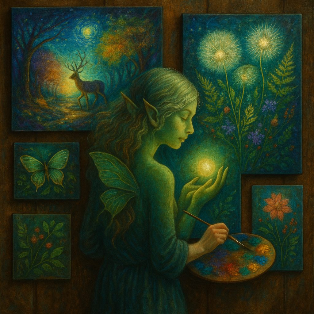 Enchanted Art by Sheila Zacker