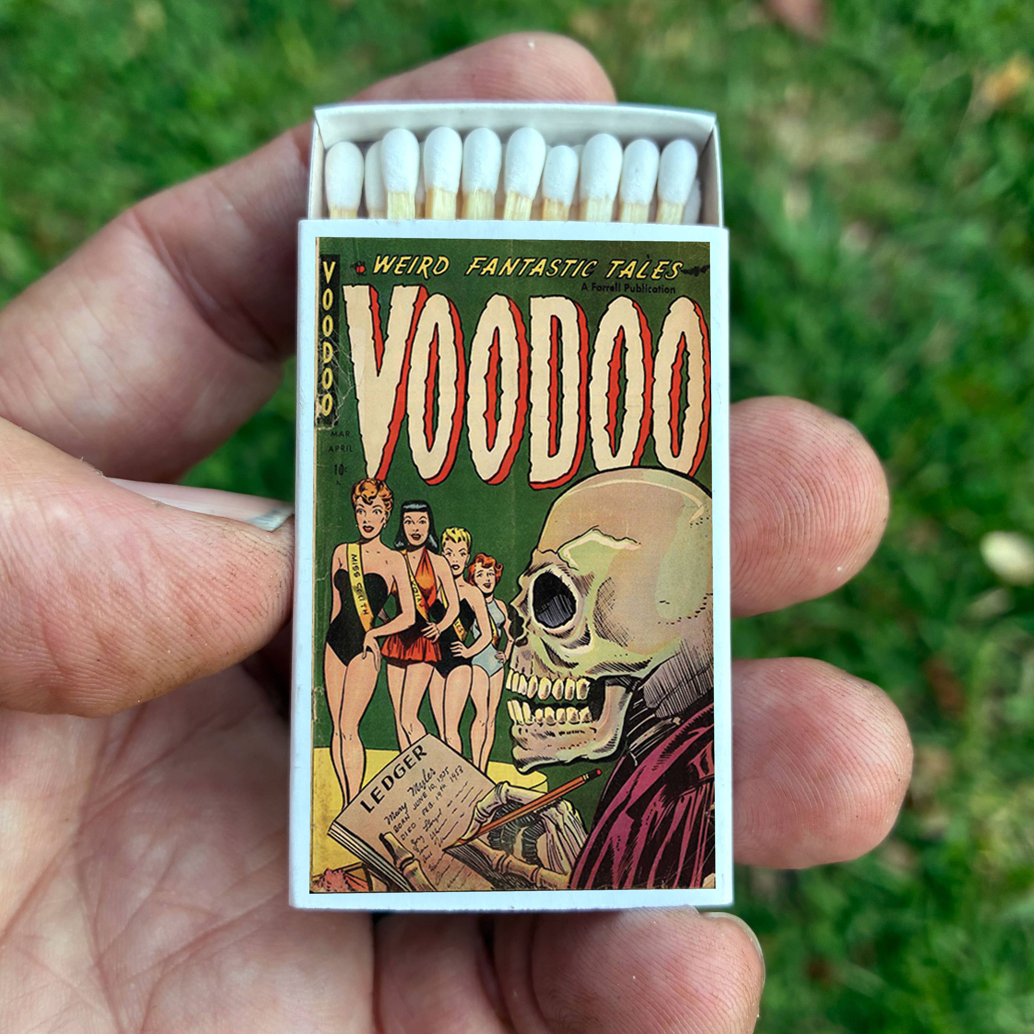 Matches • Voodoo Horror Comics • Home Decor for Candles