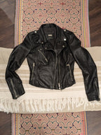 Trafaluc Leather Moto Jacket, Size Medium