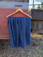 Vintage Houndstooth Wool Skirt