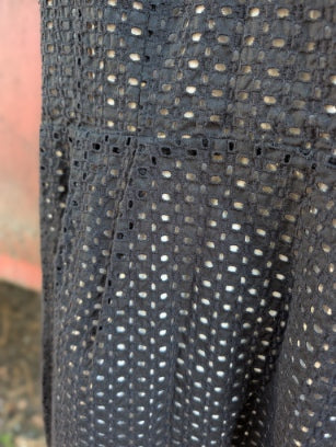 Hourglass Eyelet Dress, size small