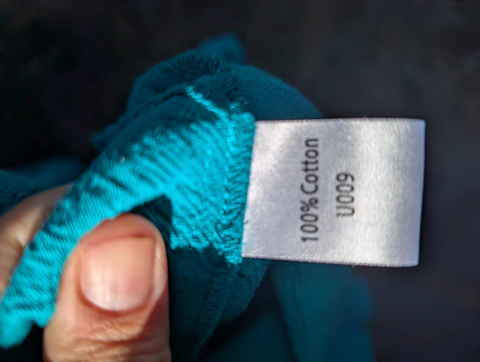 Teal Tunic 100% Cotton