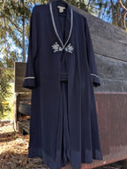 Vintage Cannabis Dressing Robe Set (2 pieces) Lounge Attire