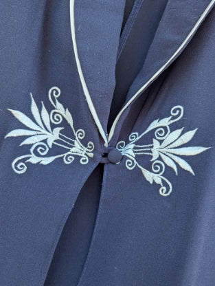 Vintage Cannabis Dressing Robe Set (2 pieces) Lounge Attire