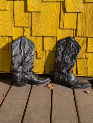 Larry Mahan Vintage Western Women's Boots Size 7