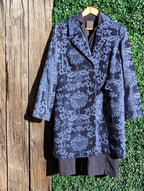 'Blue Suede Shoes' Peacoat Chico's fits size 0-8