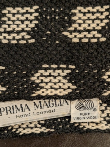 Prima Maglia Hand Loomed Virgin Wool Scarf
