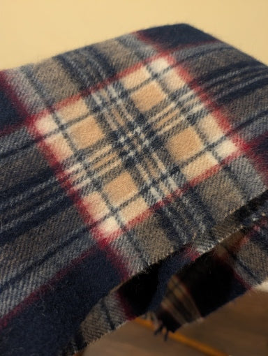 plaid lamb's wool scarf (Edinburgh) ARS