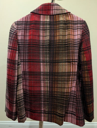 'Colorfully Striped Soul' Vintage Coat