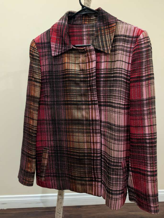 'Colorfully Striped Soul' Vintage Coat