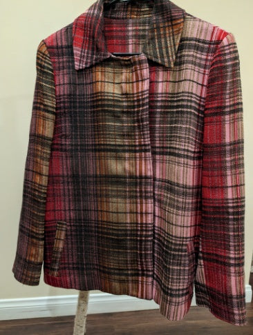 'Colorfully Striped Soul' Vintage Coat