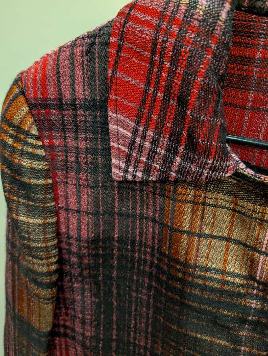 'Colorfully Striped Soul' Vintage Coat