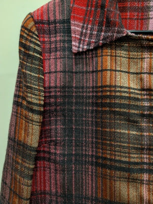 'Colorfully Striped Soul' Vintage Coat