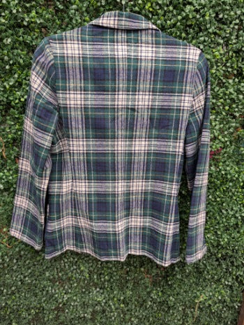 Edinburgh Plaid Vintage Blazer, AR