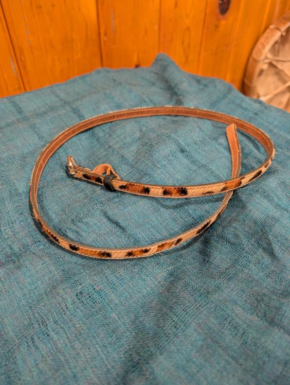 Animal Print Vintage Belt
