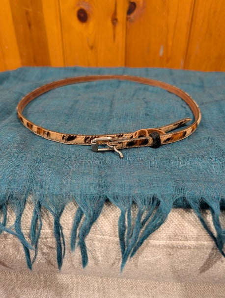 Animal Print Vintage Belt