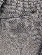 Vintage Tweed Blazer, Made in Italy, Wool