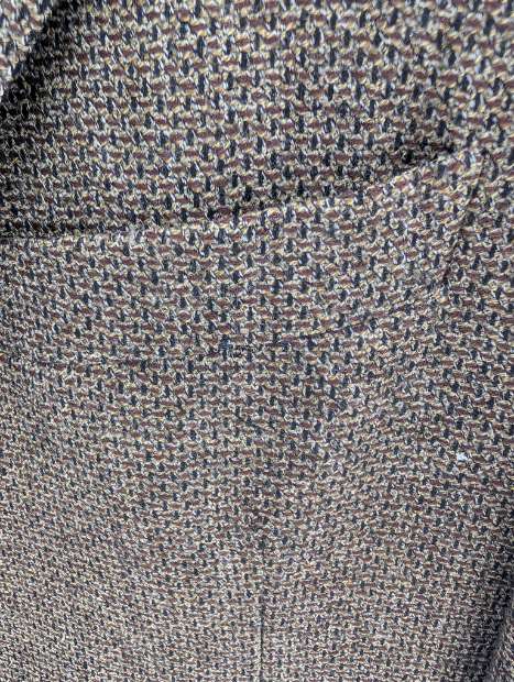 Vintage Tweed Blazer, Made in Italy, Wool