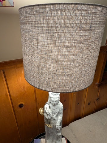 Vintage Kwan Yin (Guanyin) Lamp