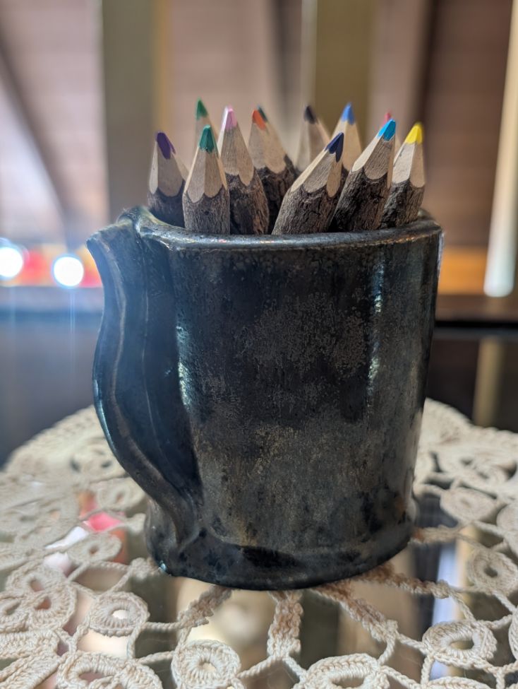 Unravel Arts Rustic Colored Pencils & Ceramic Envelope