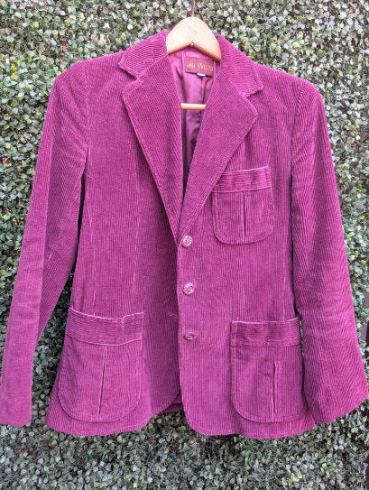 Purple Corderouy Blazer (ARS)