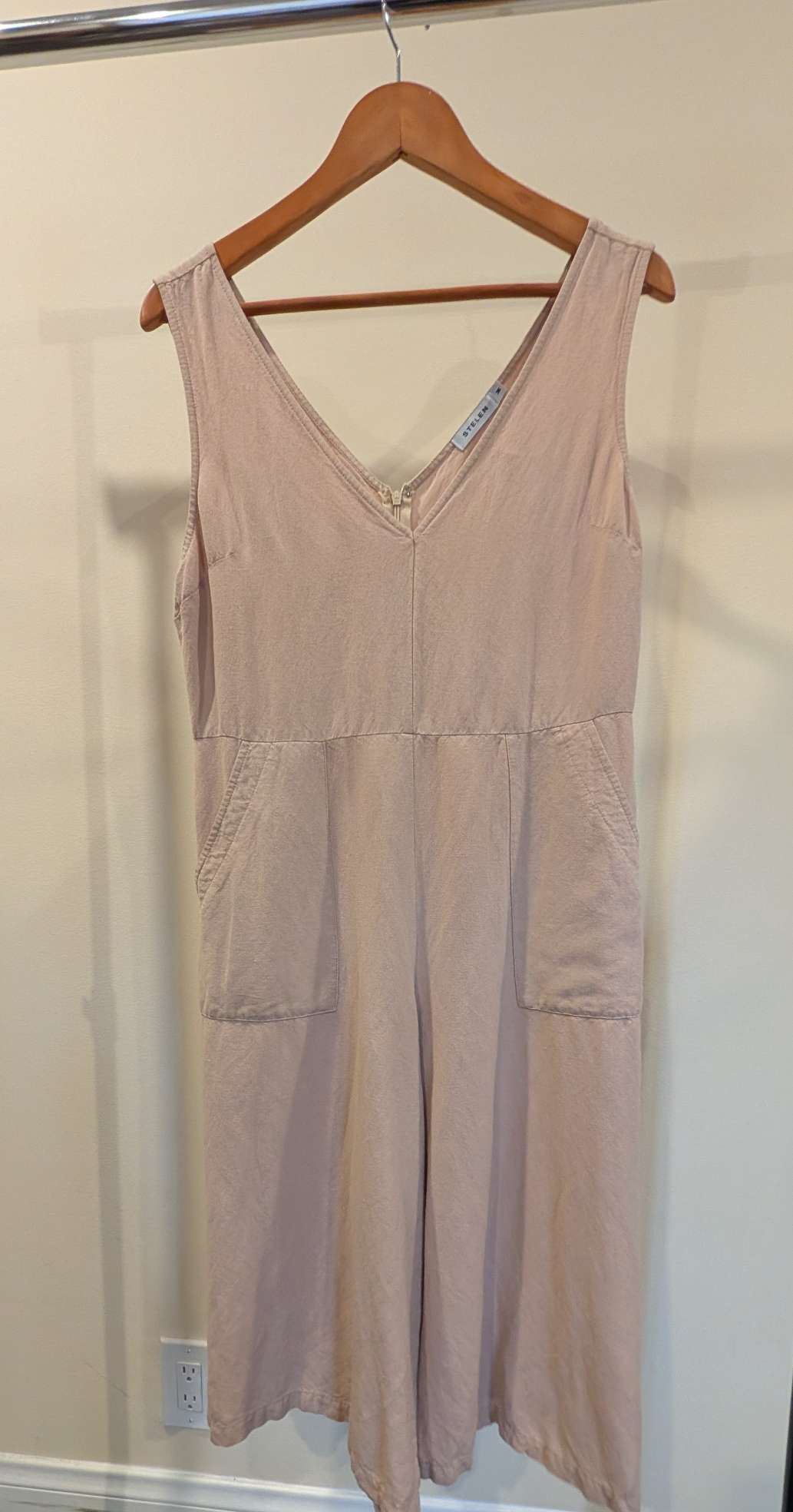 STELEN Nude Romper, Size M (ARS)