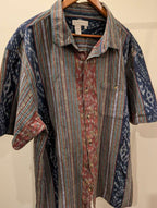 Tribal Cotton Button Down size XXL
