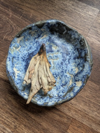 Unravel Arts Cosmic Codes (circular dish)