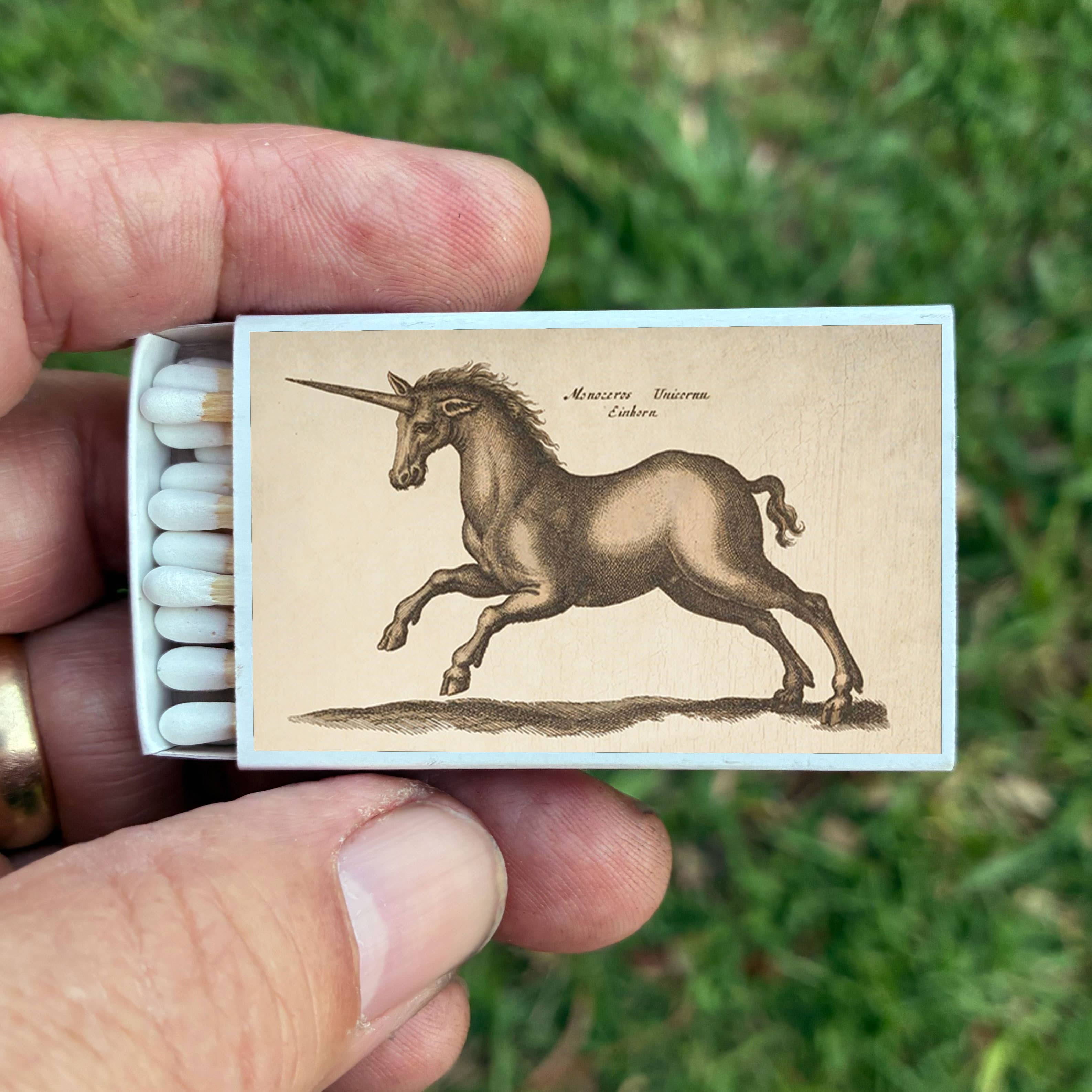 Matches • Vintage Unicorn • Home Decor for Candles & Incense