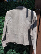 Metallic Leather Blazer (JGD)