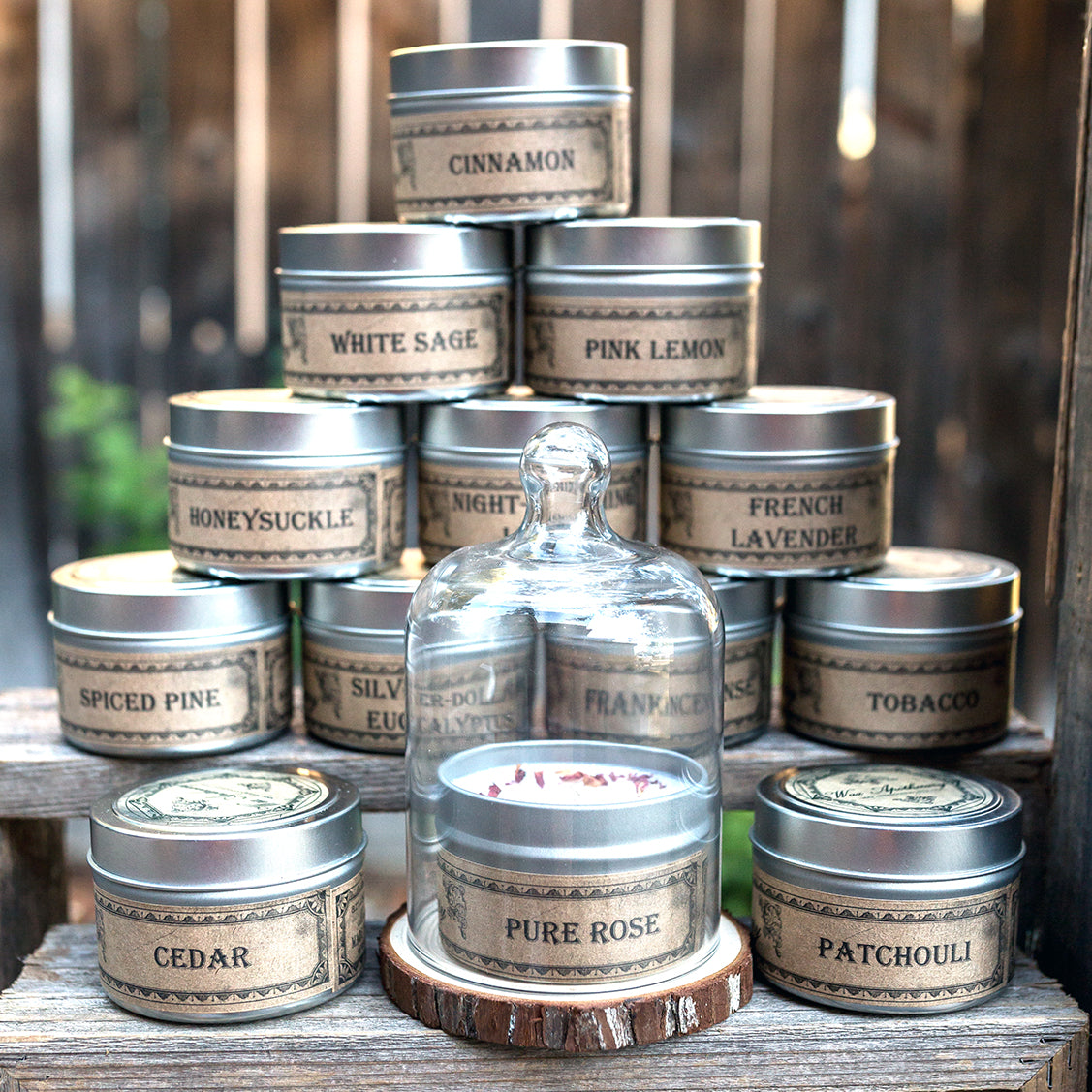 3 for $40 Travel Tin Candles Special