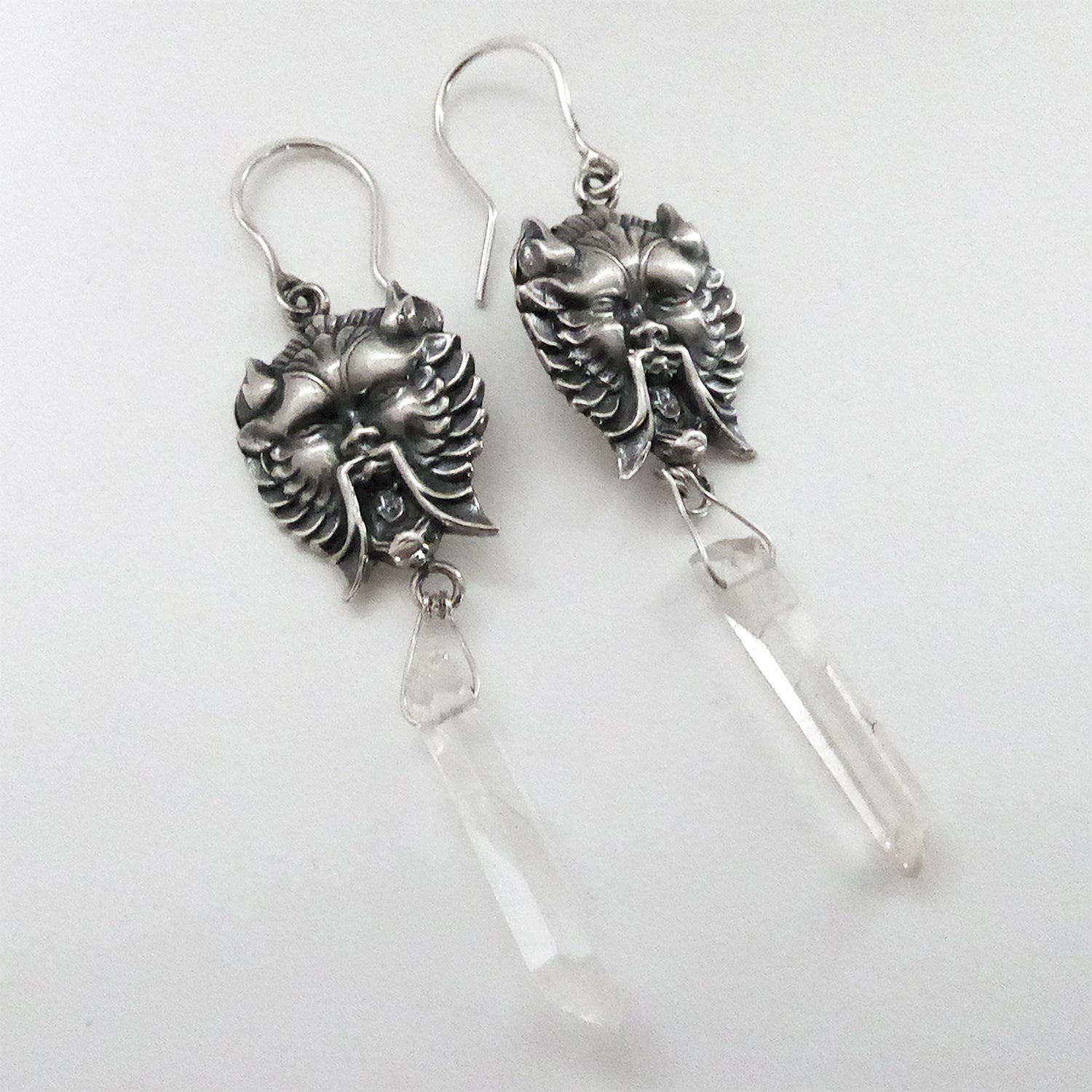 #207 Spirit Crystal Earrings by Emily Burton